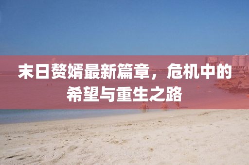 末日贅婿最新篇章，危機(jī)中的希望與重生之路