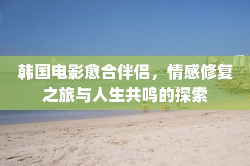 韓國電影愈合伴侶，情感修復(fù)之旅與人生共鳴的探索