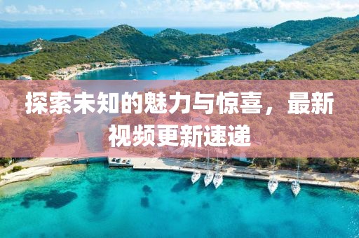 探索未知的魅力與驚喜，最新視頻更新速遞