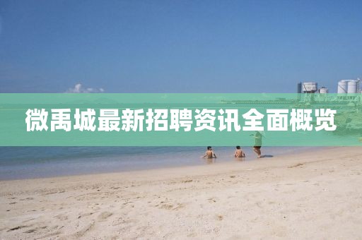 微禹城最新招聘資訊全面概覽