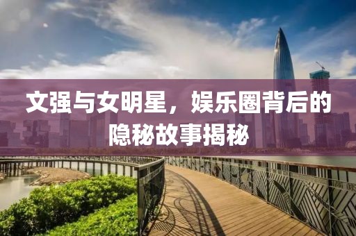 文強(qiáng)與女明星，娛樂圈背后的隱秘故事揭秘