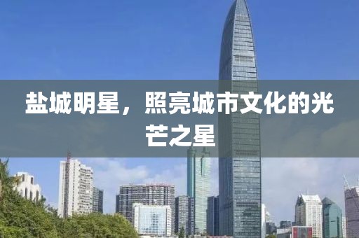 鹽城明星，照亮城市文化的光芒之星