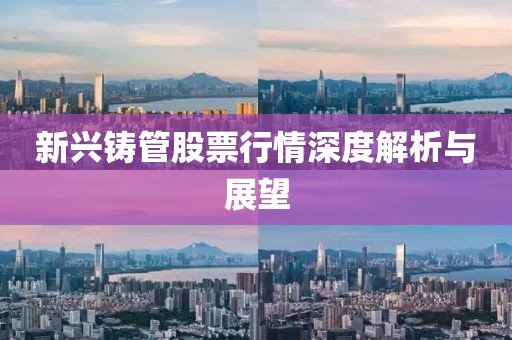 新興鑄管股票行情深度解析與展望