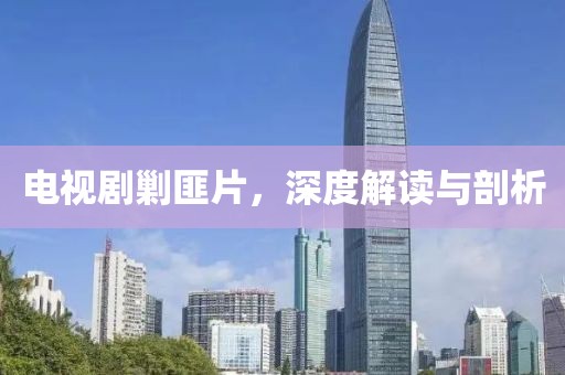 電視劇剿匪片，深度解讀與剖析