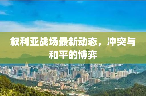 敘利亞戰(zhàn)場(chǎng)最新動(dòng)態(tài)，沖突與和平的博弈